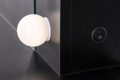 Czarna toaletka z lustrem LED HOLLYWOOD 2