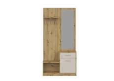 Modny przedpokój dąb artisan i kaszmir PERGO 3 Modny przedpokój dąb artisan i kaszmir PERGO 1