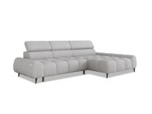 Sofa narożna geometryczna z elektrycznym wysuwem siedziska ESSENCE 1 4