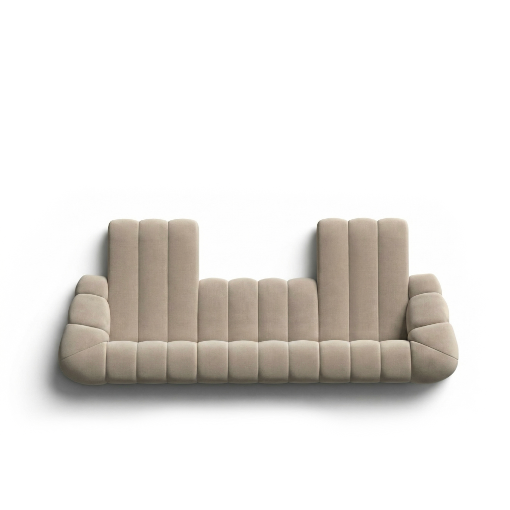 Potężna sofa w kształcie litery C LIVING 5 6