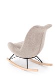 Rocking chair beżowy LUIS 4 Rocking chair beżowy LUIS 2
