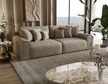 Bigsofa ze sprężynami kieszeniowymi z ogromną powierzchnią spania 228x184 HAPPY 4 Komfortowa bigsofa z ogromną powierzchnią spania
