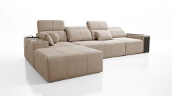 Narożnik z wydłużonym siedziskiem z funkcją spania relax elektryczny MIRACLE 12 MIX 1