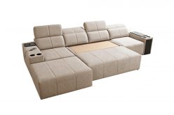 Narożnik z wydłużonym siedziskiem z funkcją spania relax elektryczny MIRACLE 12 MIX 3