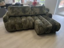 Rogówka premium gruby miękki sztruks do salonu i spania AVELIO 17