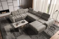 Rozkładana sofa U kształtna z kompaktową ładowarką USB INFERNO 8 13 Premium rozkładana sofa U kształtna z kompaktową ładowarką USB