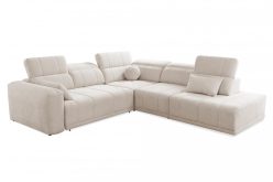 Sofa narożna z otwartym bokiem z funkcją spania regulacja głębokości REVIT 9 1