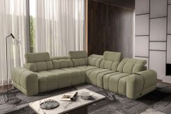 Sofa rogowa rozkładana z adapterem USB INFERNO 3 16 Ekskluzywna sofa rogowa rozkładana z adapterem USB