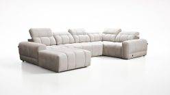 Sofa rogowa U z funkcją spania z ładowarką do smartfona INFERNO 4 21 Sofa rogowa U z funkcją spania z ładowarką do smartfona INFERNO 4 2