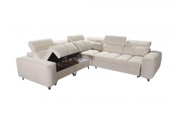 Prestiżowa sofa rogowa z funkcją spania CALVANO 3 2