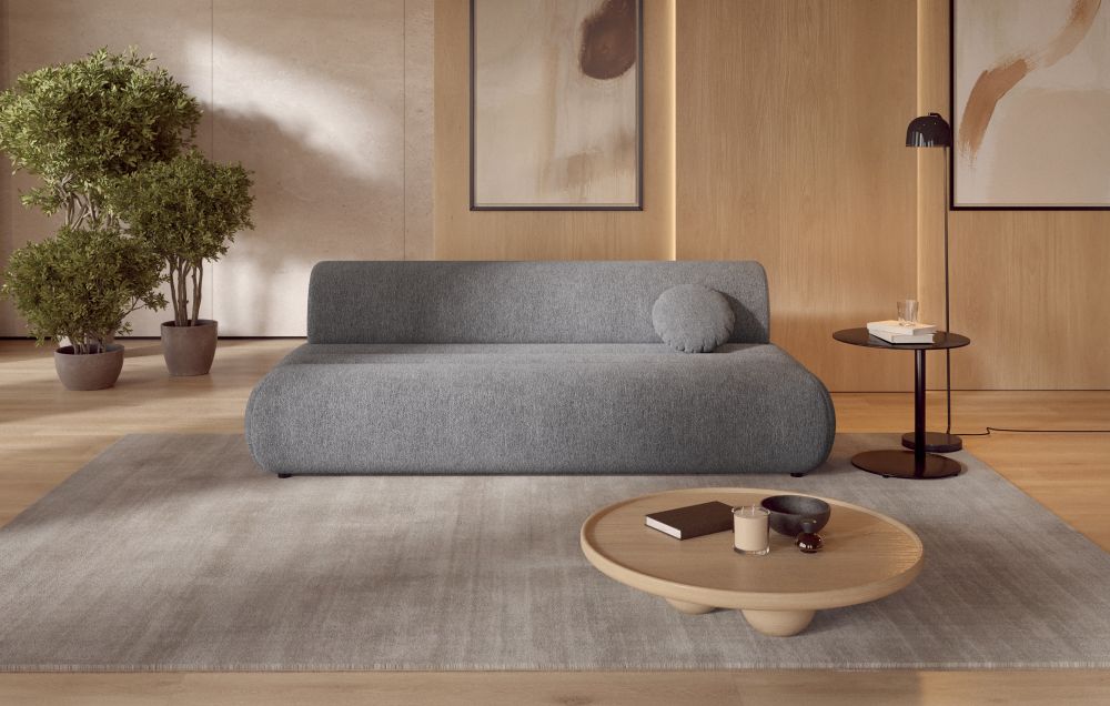 Minimalistyczna sofa do salonu i spania