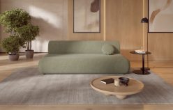 Minimalistyczna sofa do codziennego spania