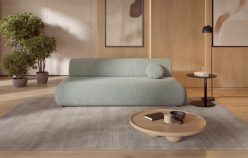 Minimalistyczna sofa w materiale water proof
