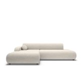 Wielka sofa rogowa w minimalistycznym stylu z funkcją spania BELARO 1
