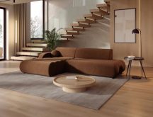Wielka sofa rogowa do nowoczesnego domu