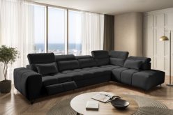 Komfortowy wypoczynek do salonu z funkcją relax z funkcją spania codziennego
