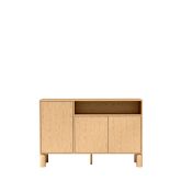 Asymetryczna komoda z półką 140cm NATURAL 5