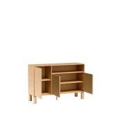 Asymetryczna komoda z półką 140cm NATURAL 6