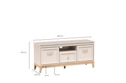 Elegancka szafka RTV 136cm GLASGOW 8 27 Elegancka szafka RTV 136cm GLASGOW 8 9