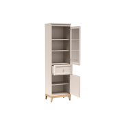 Elegancka witryna kaszmir ze złotymi uchwytami GLASGOW 25 Elegancka witryna kaszmir ze złotymi uchwytami GLASGOW 6