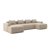 Elementowa symetryczna sofa kształt U TALVESSA PRIME 4