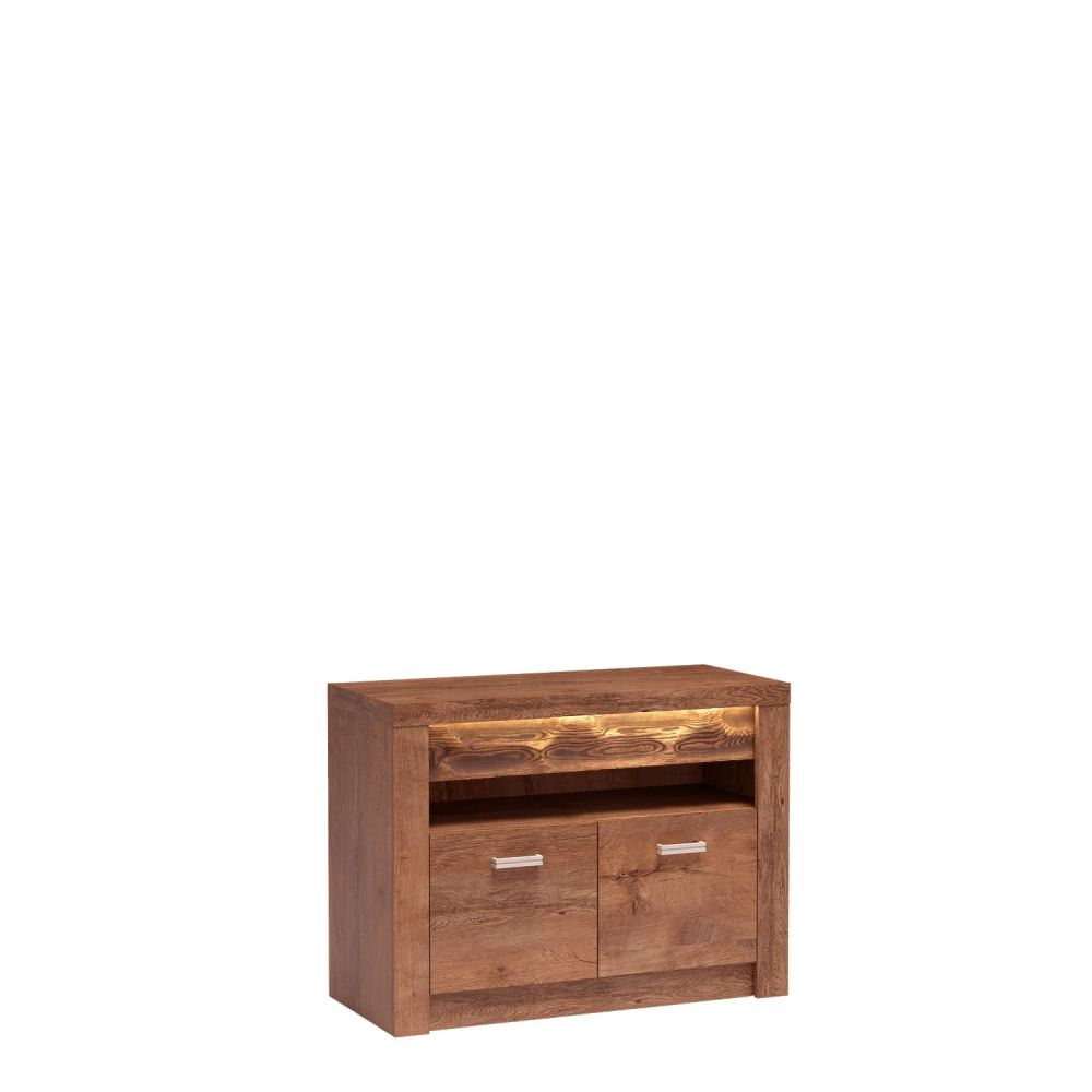 Mini szafka RTV jesion jasny 96cm VELMONT 5