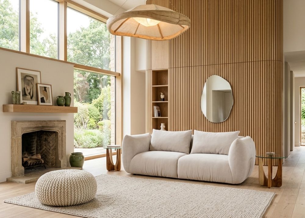 Pulchna sofa do salonu BALOO 2 8 Bardzo wygodna pulchna sofa do salonu