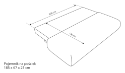 Rozkładana sofa do mieszkania w stylu minimalistycznym PUERTO 10