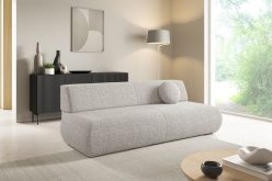 Prosta sofa rozkładana w stylu minimalistycznym
