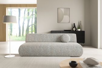 Rozkładana sofa do mieszkania w stylu minimalistycznym PUERTO 2 Rozkładana sofa do mieszkania w stylu minimalistycznym PUERTO 1