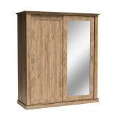 Stylowa szafa drzwi przesuwne kraft złoty 183 cm ATLANTA 25 Stylowa szafa drzwi przesuwne kraft złoty 183 cm ATLANTA 4