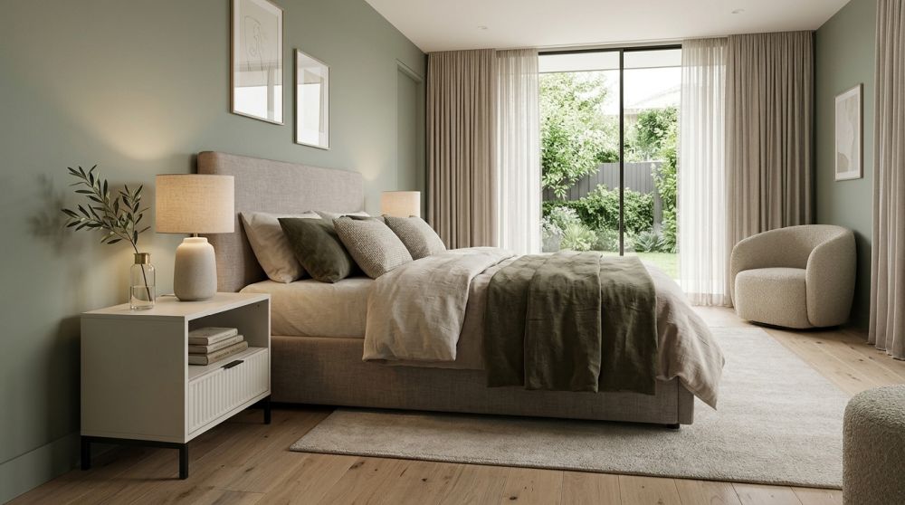 Szafka nocna cashmere LUXOR 24 Designerska szafka nocna cashmere