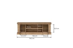 Szafka TV kraft złoty 162cm ATLANTA 28 Szafka TV kraft złoty 162cm ATLANTA 7